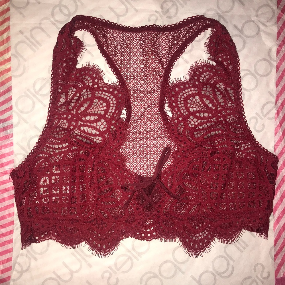 Victoria’s Secret Dream Angels Lace Up Bralette